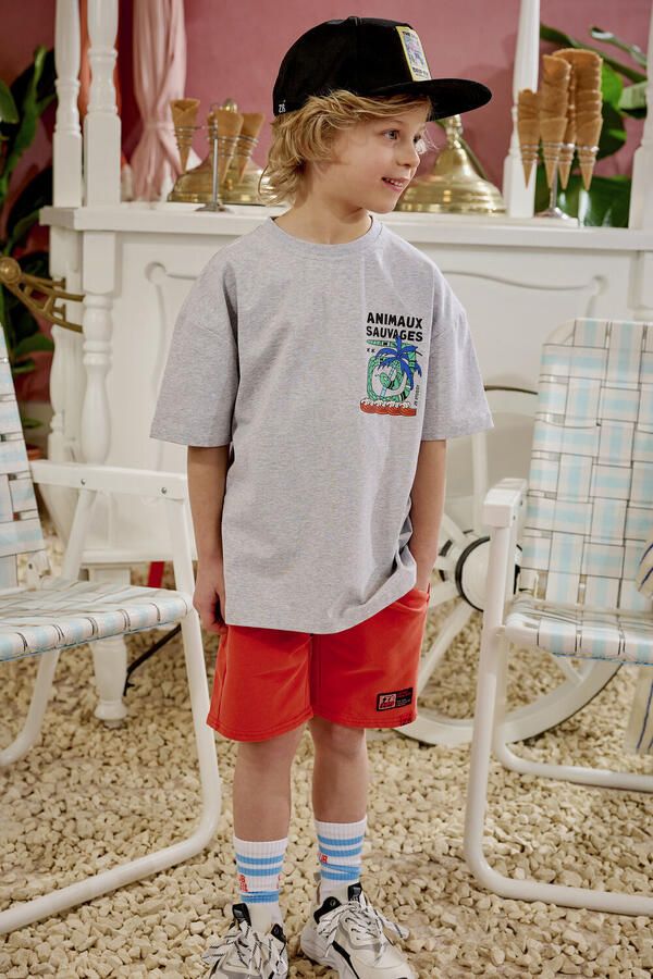 Z8 kids sweatshort Bob oranje - Foto 3