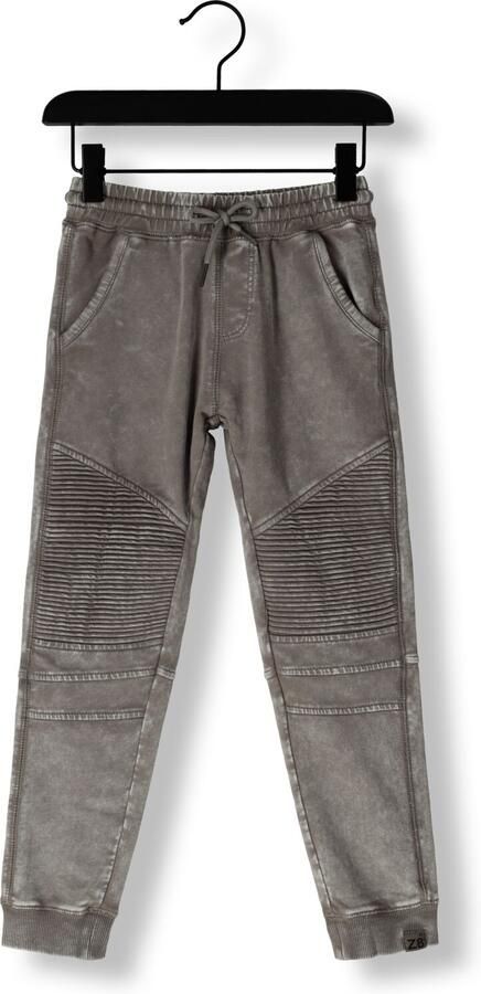 Z8 kids regular waist slim fit jeans Dean grijsbruin - Foto 3