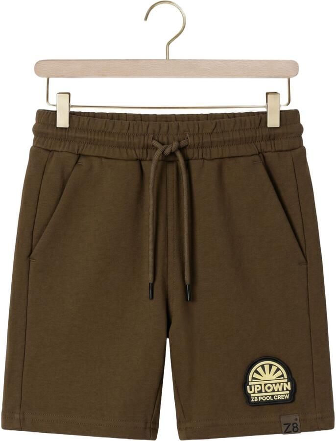 Z8 kids sweatshort Elian olijfgroen