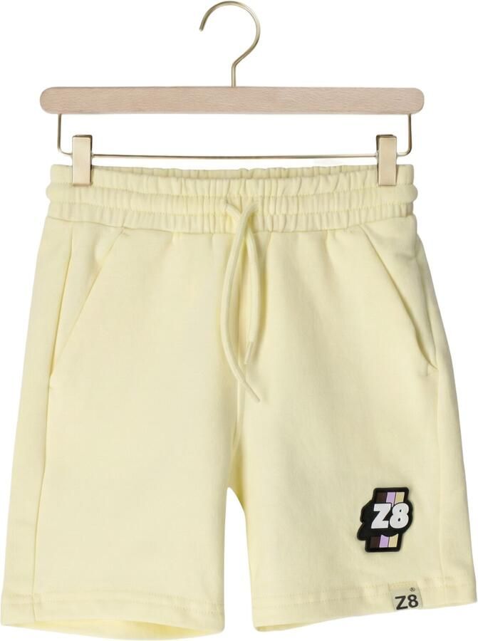 Z8 kids sweatshort Louka lichtgeel