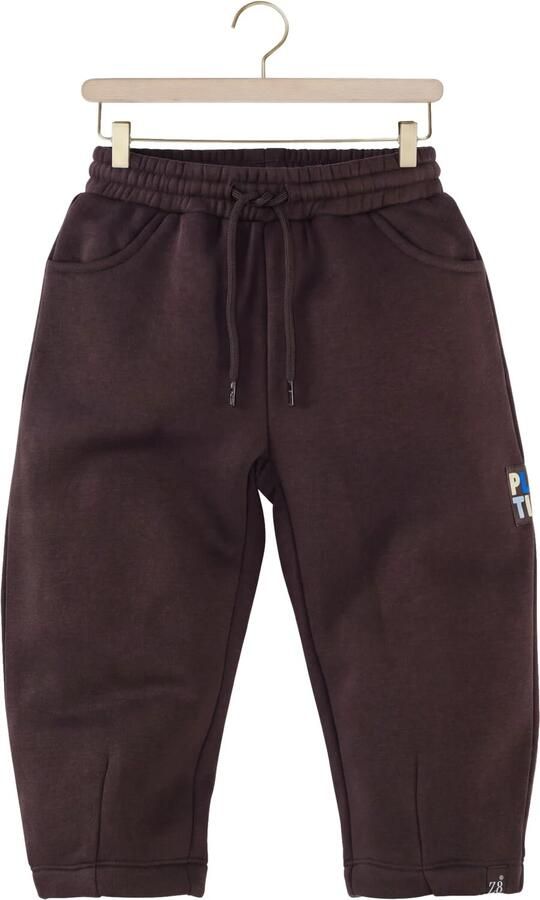 Z8 mini sweatpants donkerbruin Broek Jongens Katoen Effen