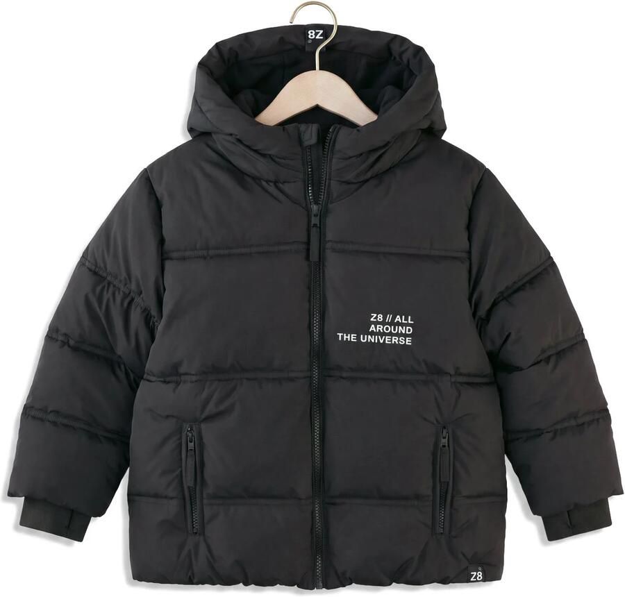 Z8 kids puffer winterjas Camillo zwart