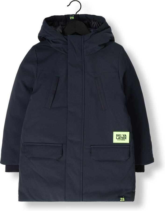 Z8 kids gewatteerde winterjas Leroy donkerblauw - Foto 3