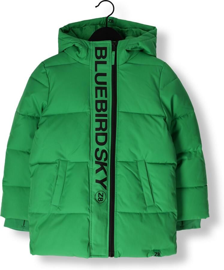 Z8 kids gewatteerde winterjas Roland groen - Foto 4