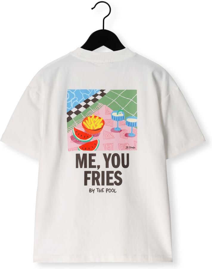 Z8 kids T-shirt Zayd met backprint wit - Foto 2
