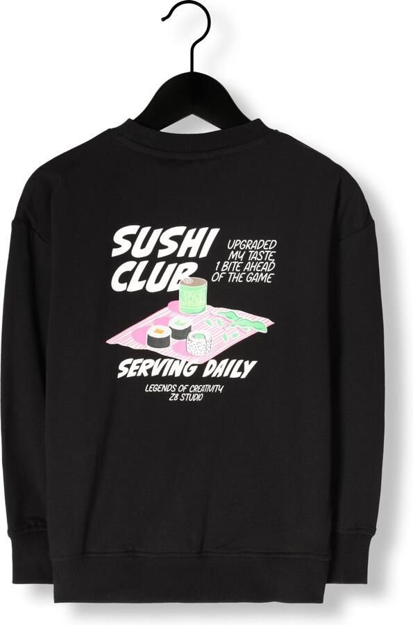 Z8 kids sweater Aero met backprint donkerblauw - Foto 3