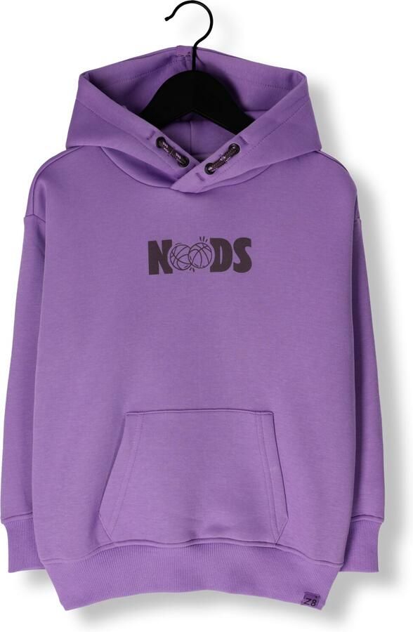 Z8 kids hoodie Jace met backprint paars - Foto 4
