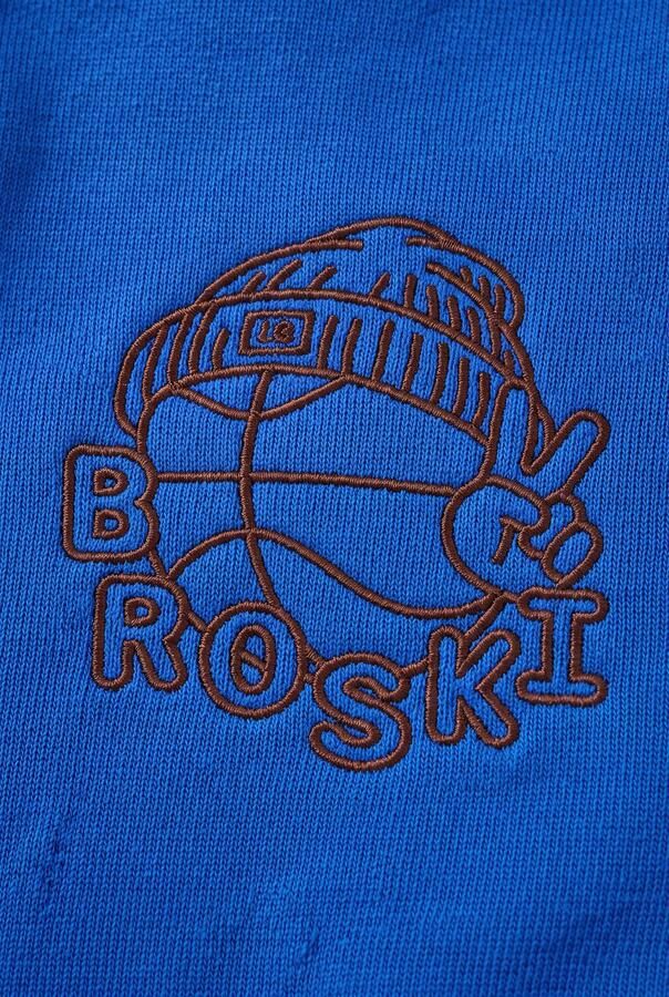 Z8 kids sweatvest met print blauw Printopdruk