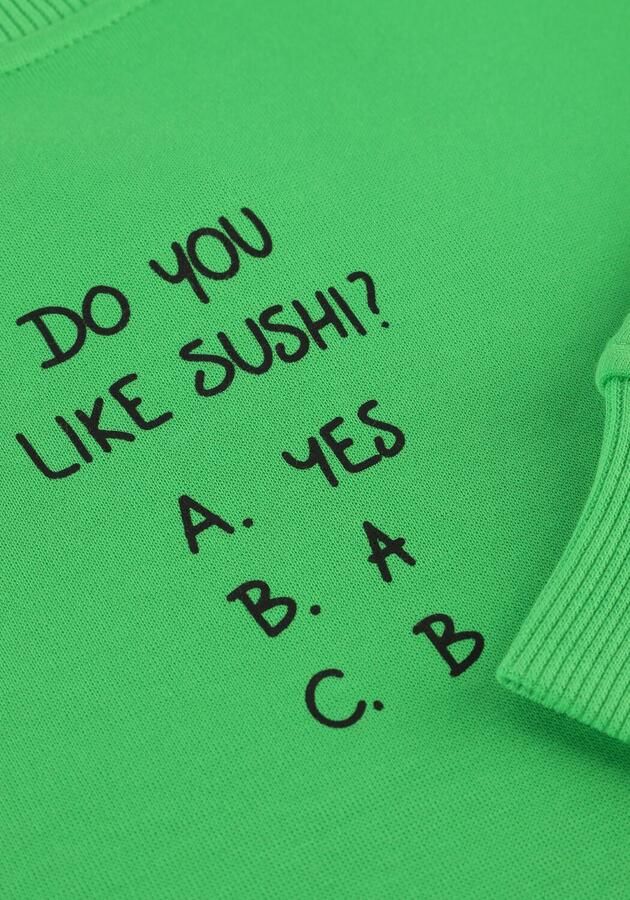 Z8 kids sweater Misja met backprint groen - Foto 3