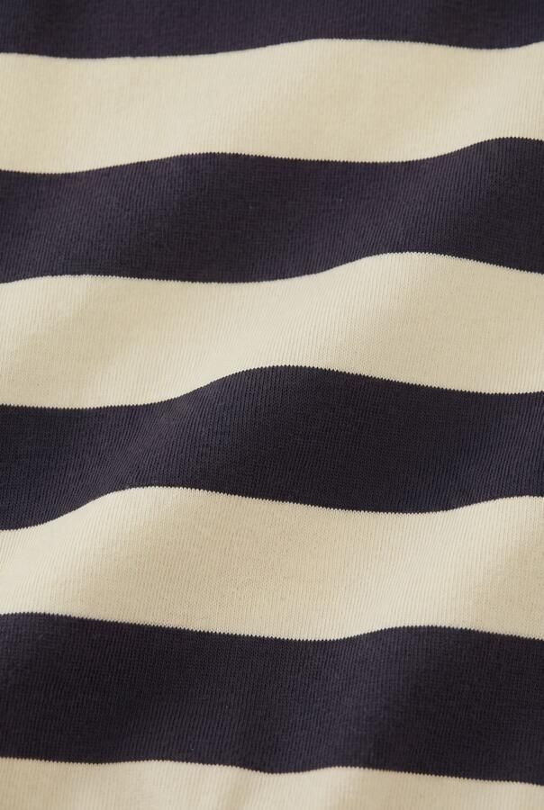 Z8 mini gestreepte sweater donkerblauw geel Streep
