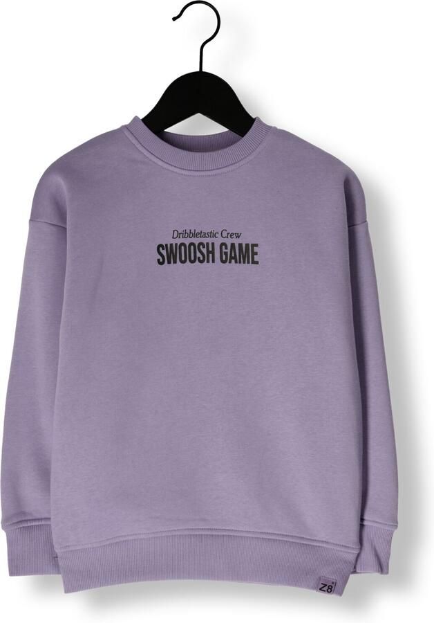 Z8 kids sweater Neyo met backprint lila - Foto 3
