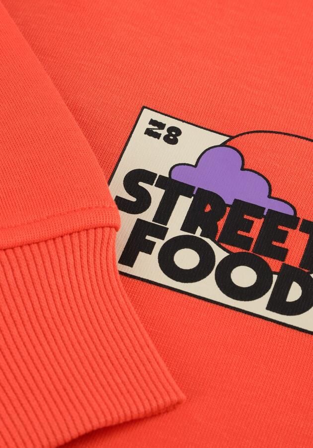 Z8 kids sweater Tyce met backprint oranje - Foto 2