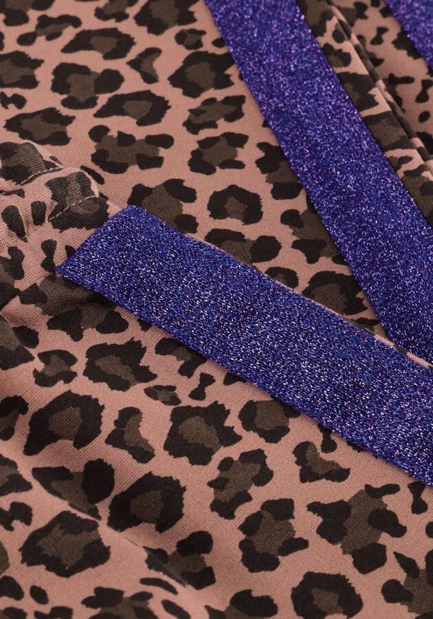 Z8 kids wide leg broek Ameera met panterprint bruin - Foto 3