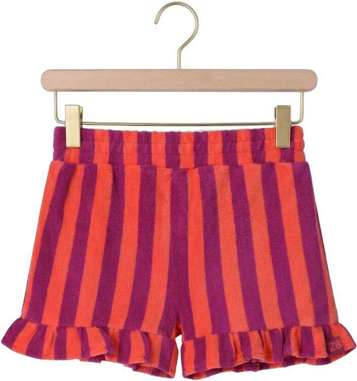 Z8 kids korte broek Camilla violet koraal