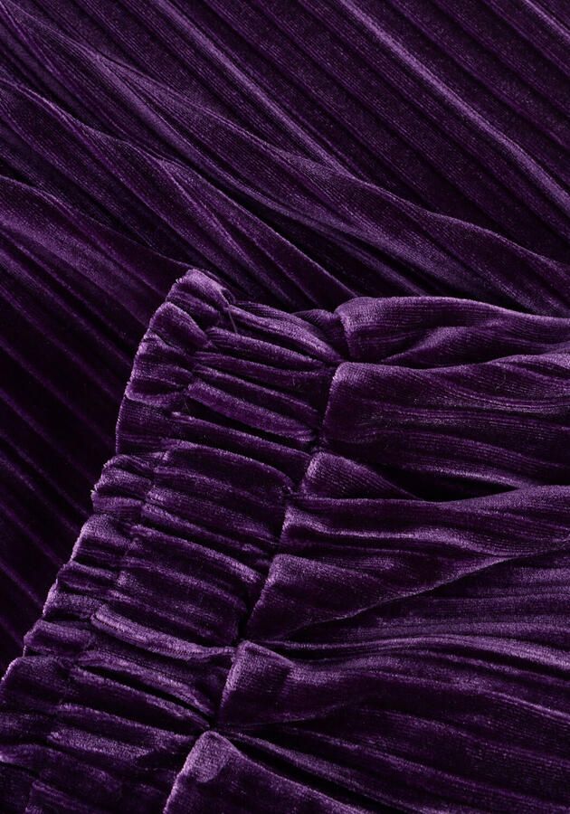 Z8 fluwelen wide leg broek Ceylin paars - Foto 1