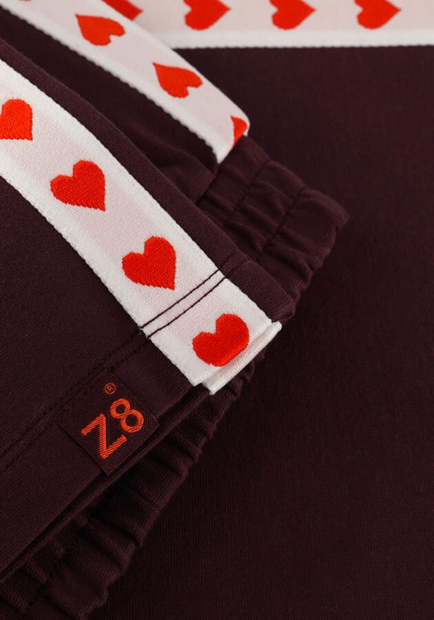 Z8 kids wide leg broek Jaydi bordeaux donkerrood - Foto 2