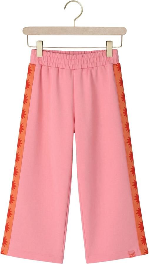 Z8 kids wide leg broek Juun lichtroze oranje