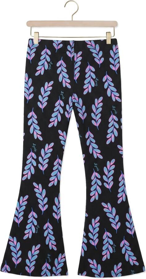 Z8 kids flared broek Marie donkerblauw lichtblauw roze - Foto 2