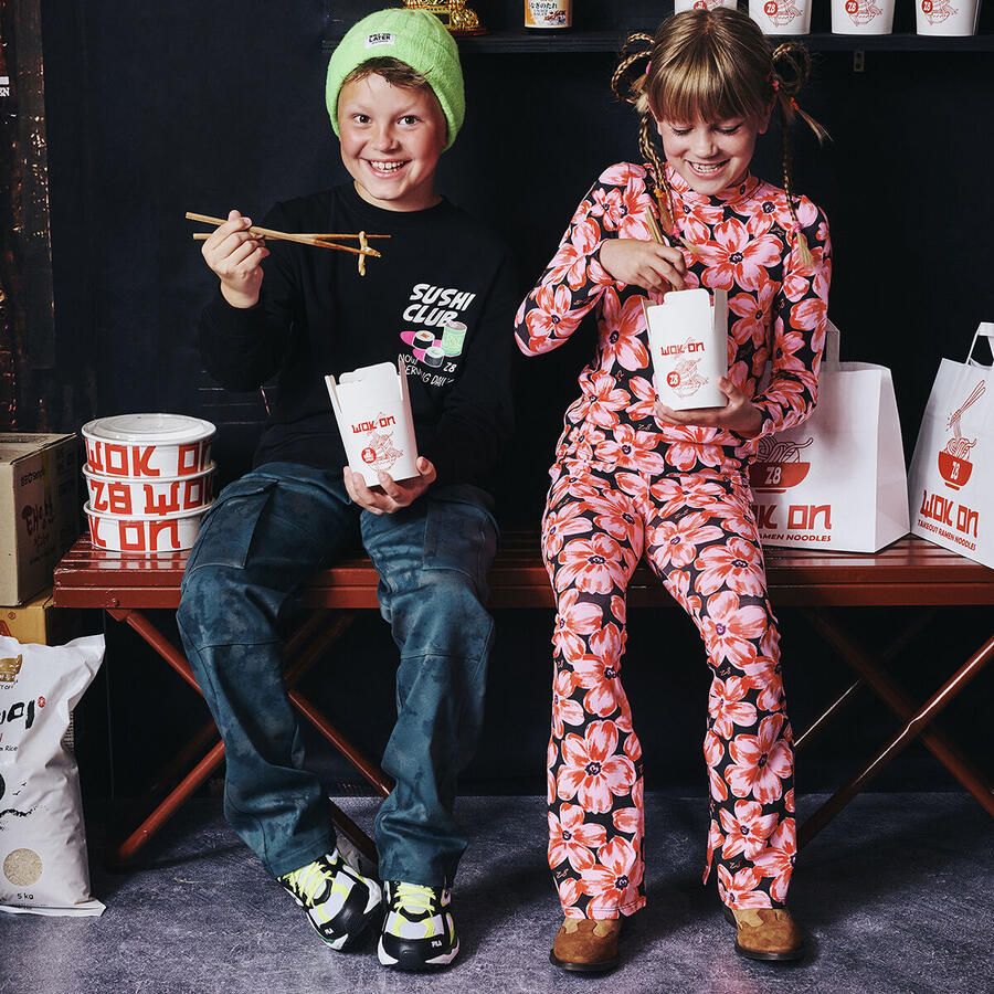 Z8 kids sweater Aero met backprint donkerblauw