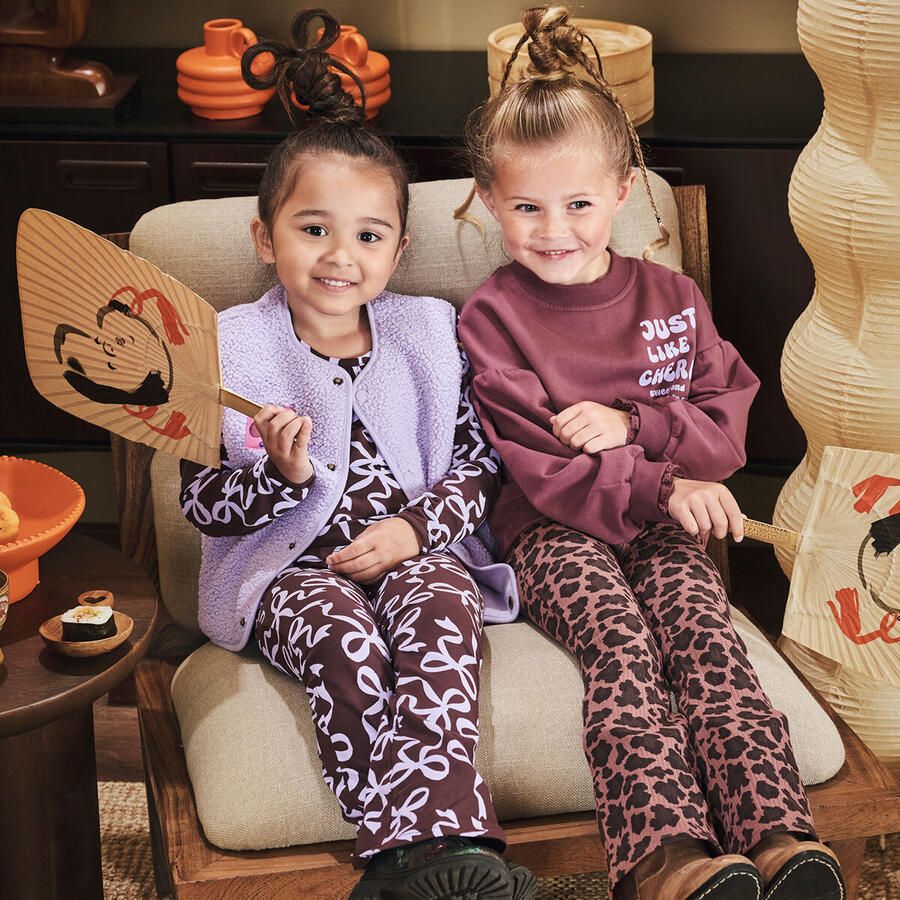 Z8 Meisjes Broeken Sevim Bruin