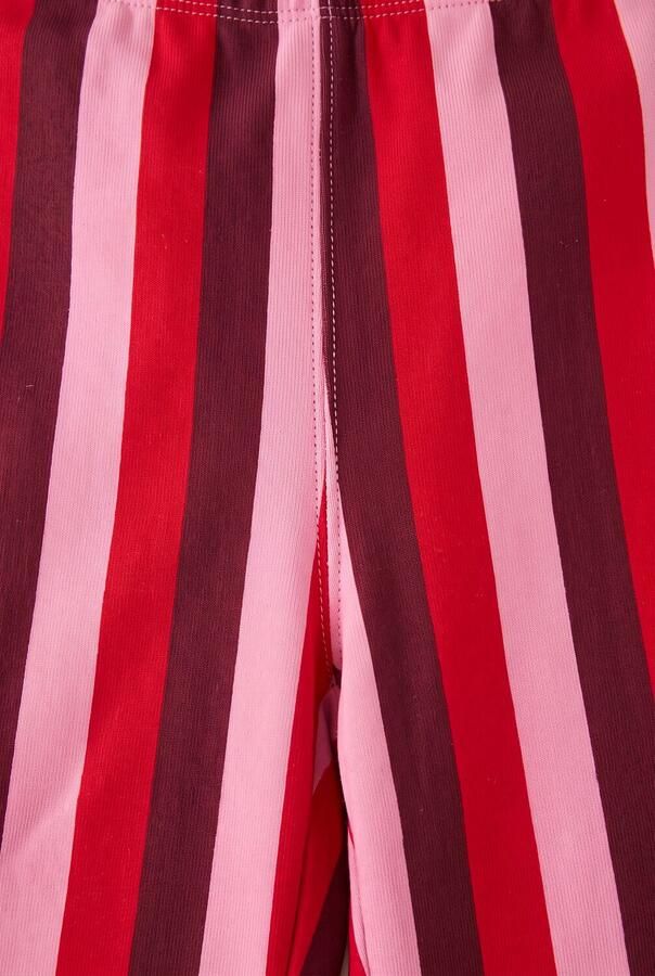 Z8 kids flared broek Suus rood roze paars