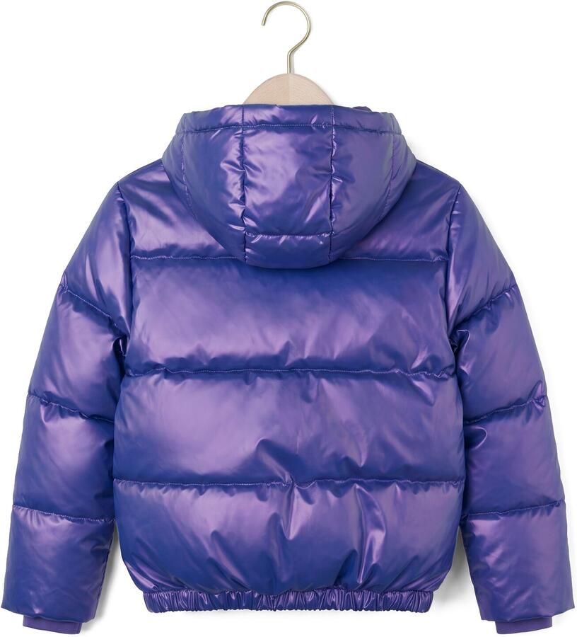 Z8 kids gewatteerde winterjas Gwenne metallic paars - Foto 2