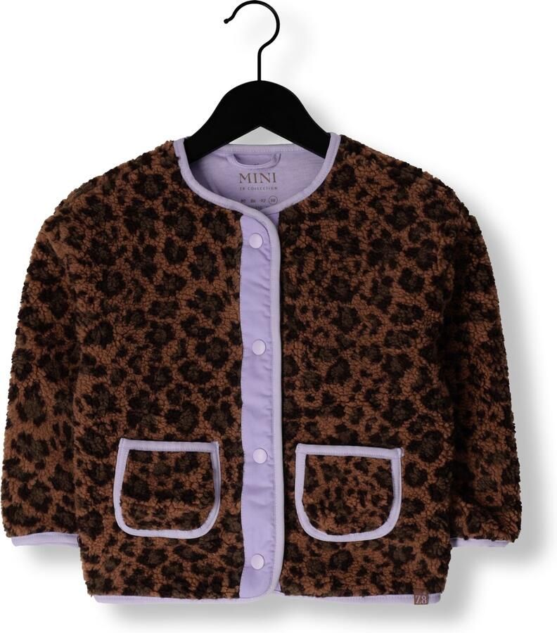 Z8 Meisjes Jassen Liene Bruin - Foto 3