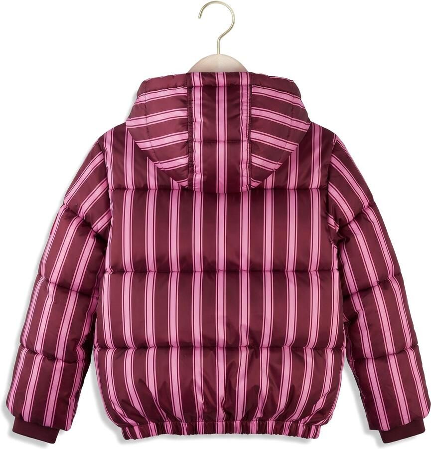 Z8 kids winterjas Lieveke donkerrood roze - Foto 2