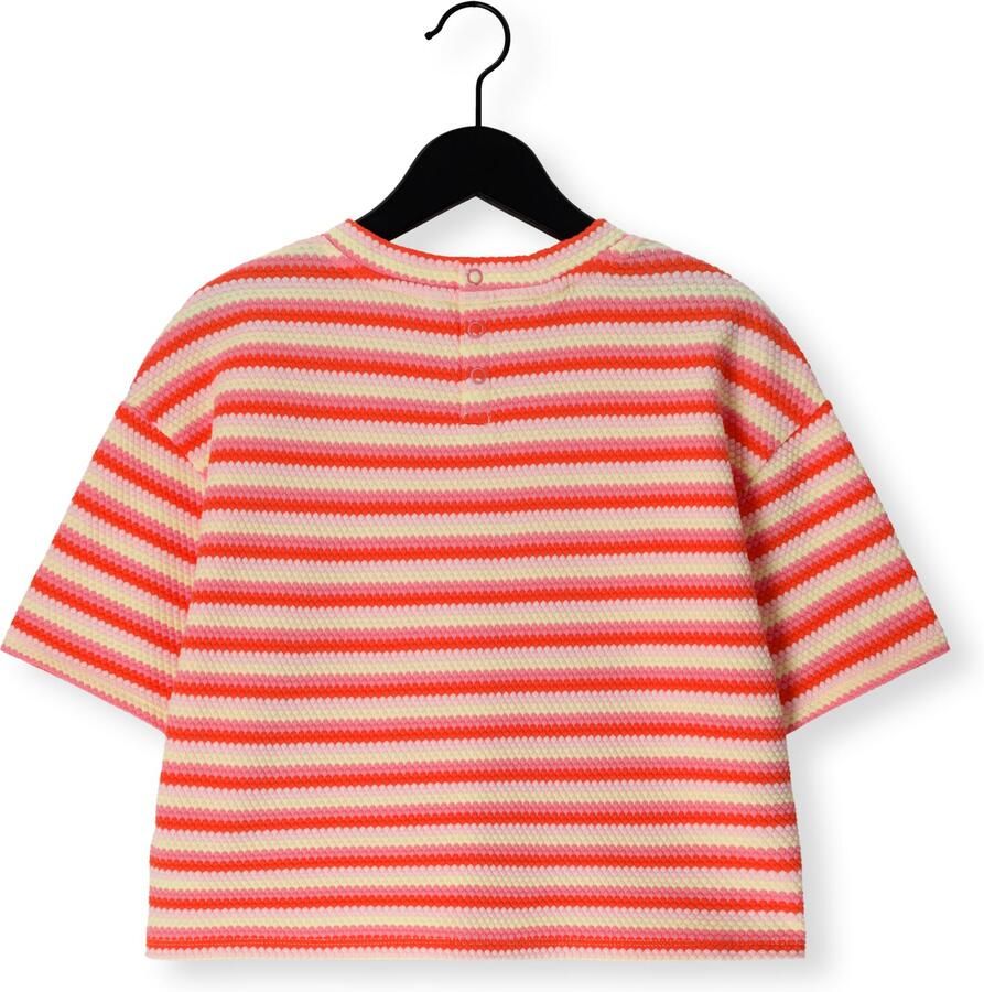 Z8 kids cropped shirt Gaia oranje lichtgeel koraal - Foto 2