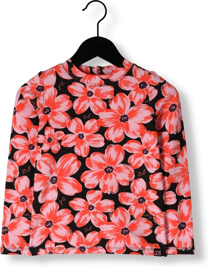 Z8 kids longsleeve Marell met bloemen roze - Foto 4