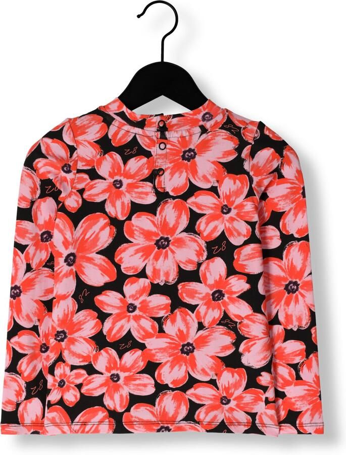 Z8 kids longsleeve Marell met bloemen roze - Foto 2