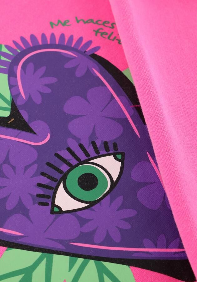 Z8 kids sweater Luma met printopdruk roze - Foto 2