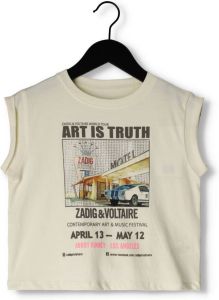 Zadig & Voltaire Ecru T-shirt X15380