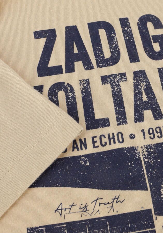 ZADIG & VOLTAIRE Jongens Polo's & T-shirts X60367 Beige