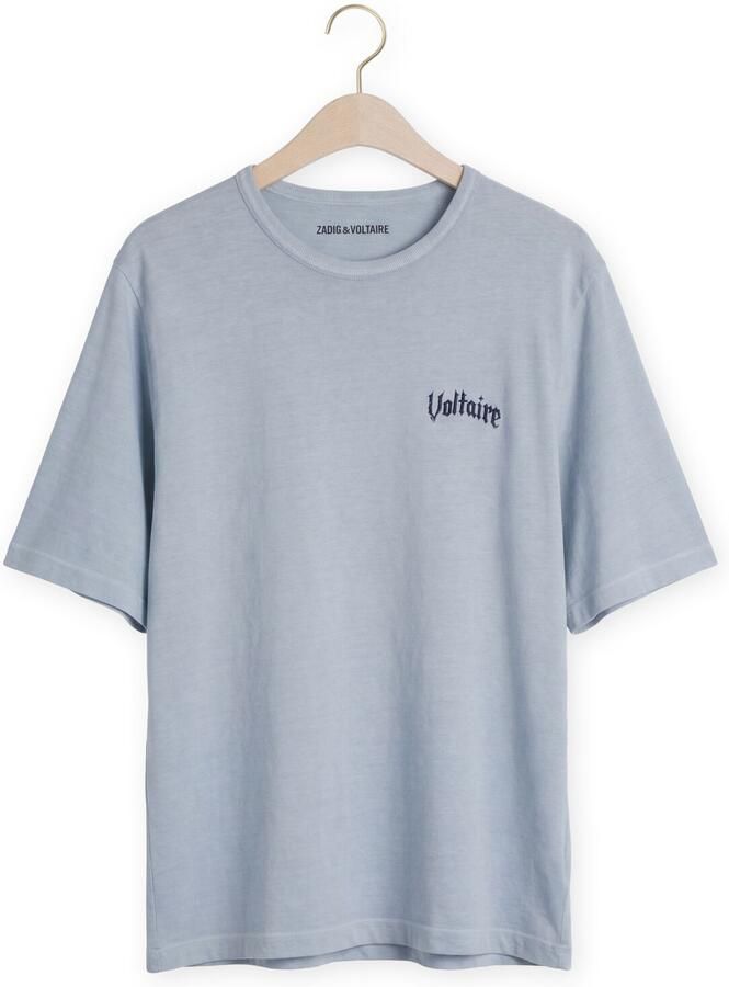 ZADIG & VOLTAIRE Jongens Polo's & T-shirts X60585 Lichtblauw