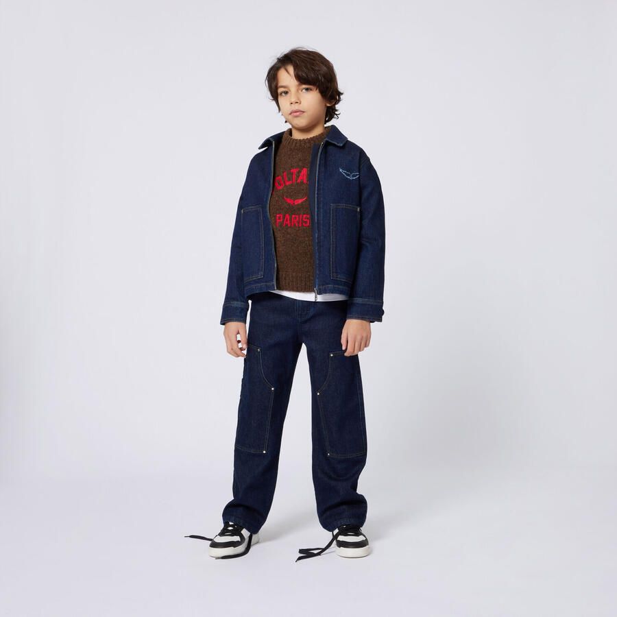 ZADIG & VOLTAIRE Jongens Truien & Vesten X60527 Bruin