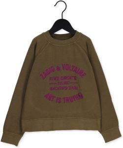 Zadig & Voltaire Khaki Sweater X15344