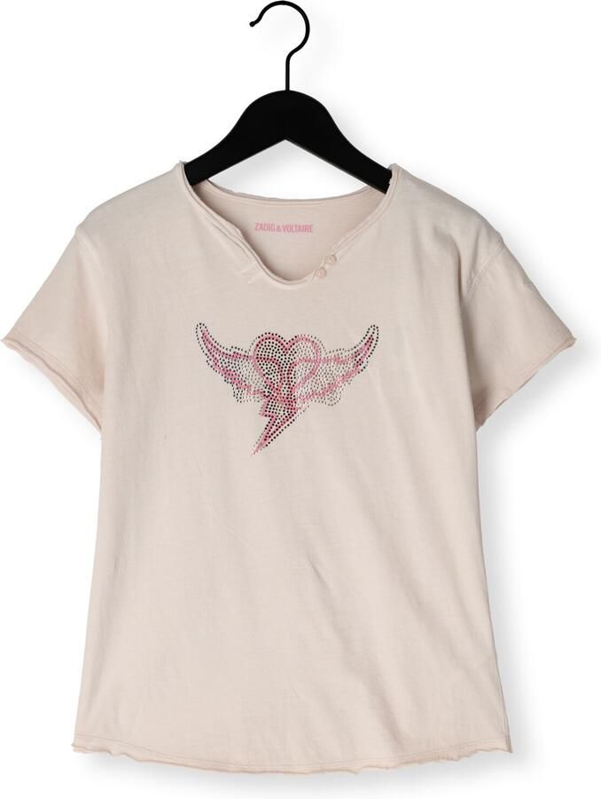 ZADIG & VOLTAIRE Meisjes Tops & T-shirts X60529 Lichtroze