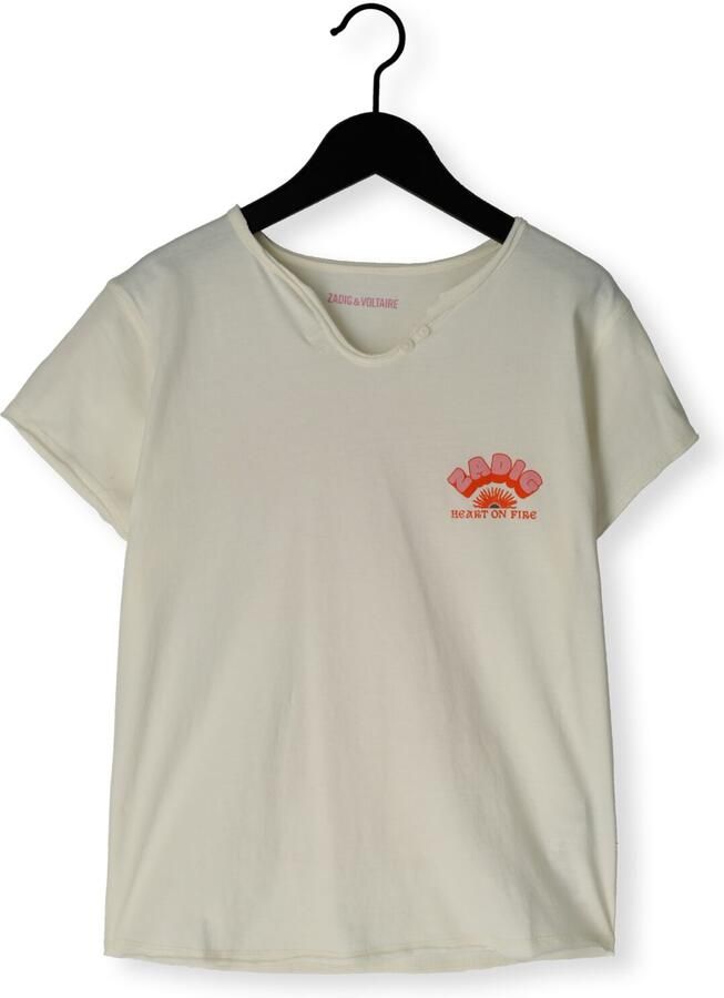 ZADIG & VOLTAIRE Meisjes Tops & T-shirts X60530 Ecru