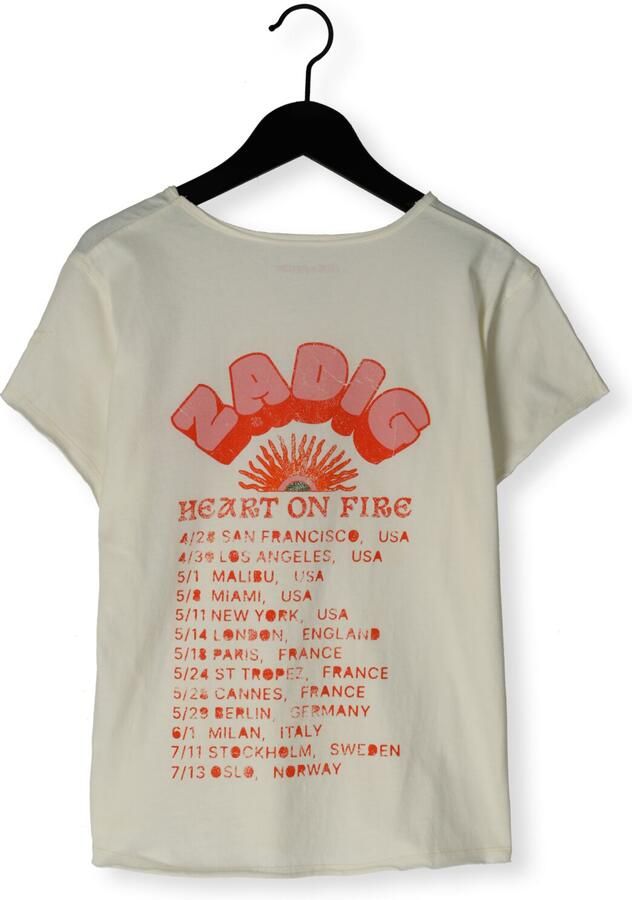ZADIG & VOLTAIRE Meisjes Tops & T-shirts X60530 Ecru - Foto 3