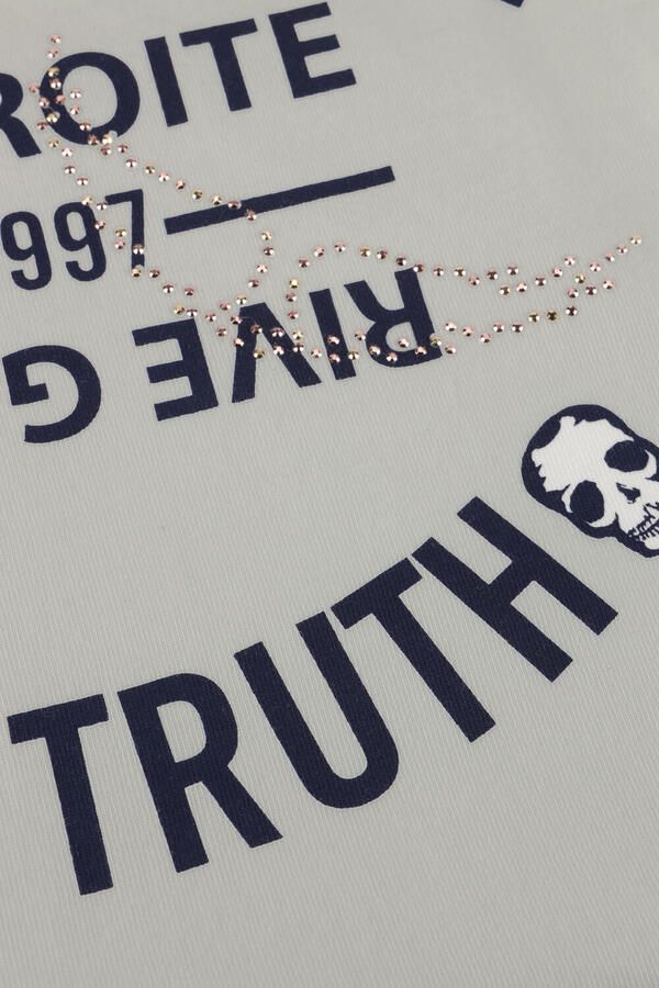 ZADIG & VOLTAIRE Meisjes Tops & T-shirts X60535 Gebroken Wit - Foto 2