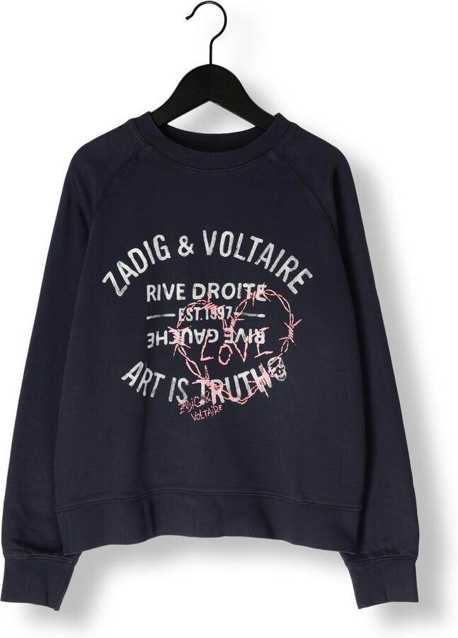 ZADIG & VOLTAIRE Meisjes Truien & Vesten X60436 Donkerblauw - Foto 2