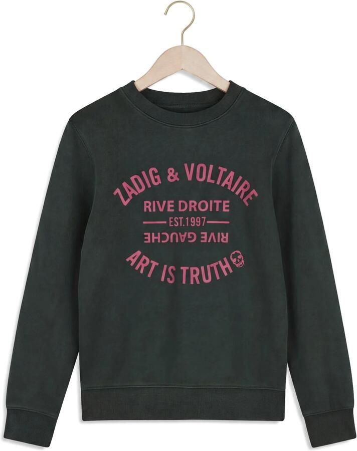 ZADIG & VOLTAIRE Meisjes Truien & Vesten X60867 Donkergroen