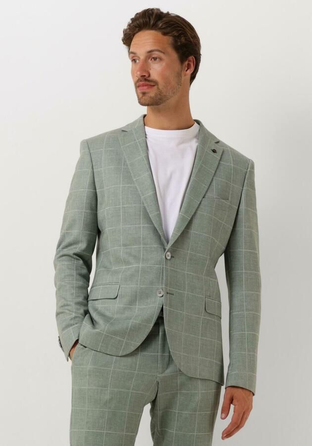 Zuitable Groene Dinick blazer Green Heren - Foto 4