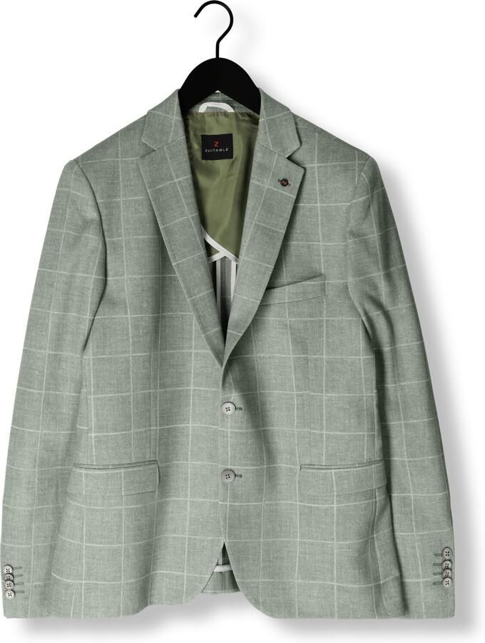 Zuitable Groene Dinick blazer Green Heren