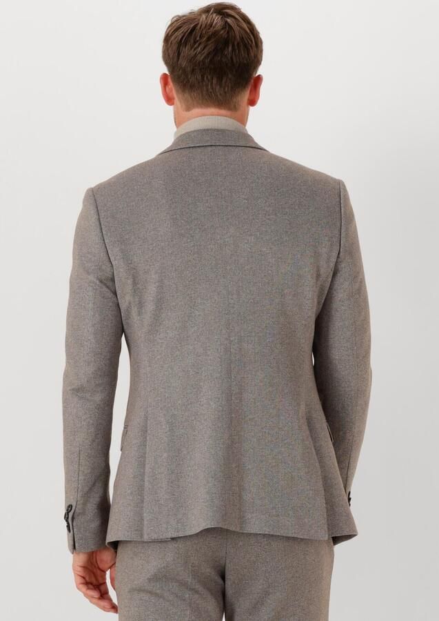 ZUITABLE Heren Colberts Dinick Taupe - Foto 2