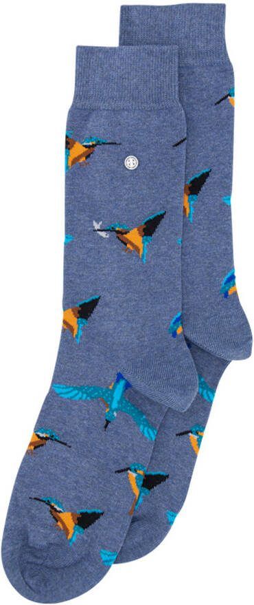 Alfredo Gonzales sokken Kingfisher met print blauw - Foto 2