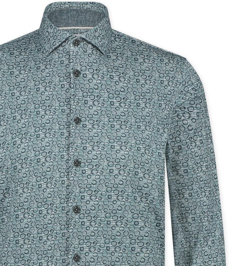 Blue Industry Stijlvol Groen Casual Overhemd voor Mannen Green Heren - Foto 2