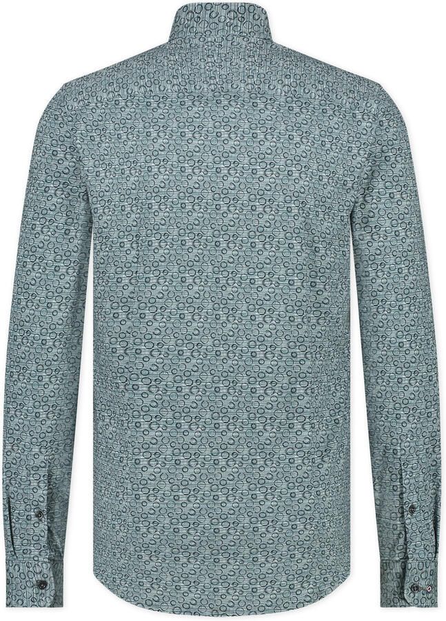 Blue Industry Stijlvol Groen Casual Overhemd voor Mannen Green Heren - Foto 3