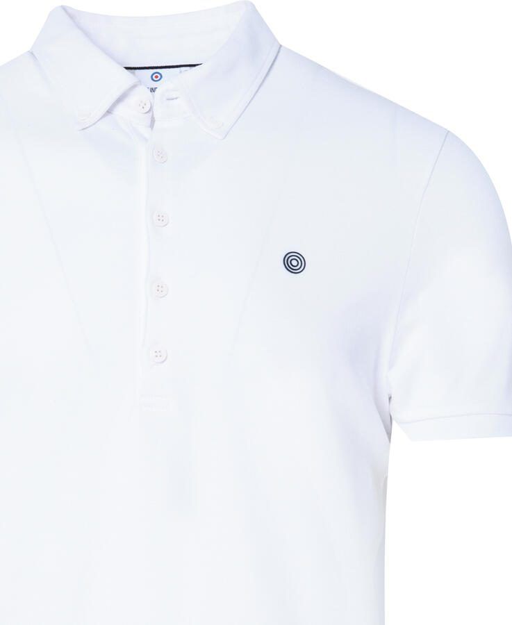 Blue Industry Wit Poloshirt korte mouw White Heren - Foto 3